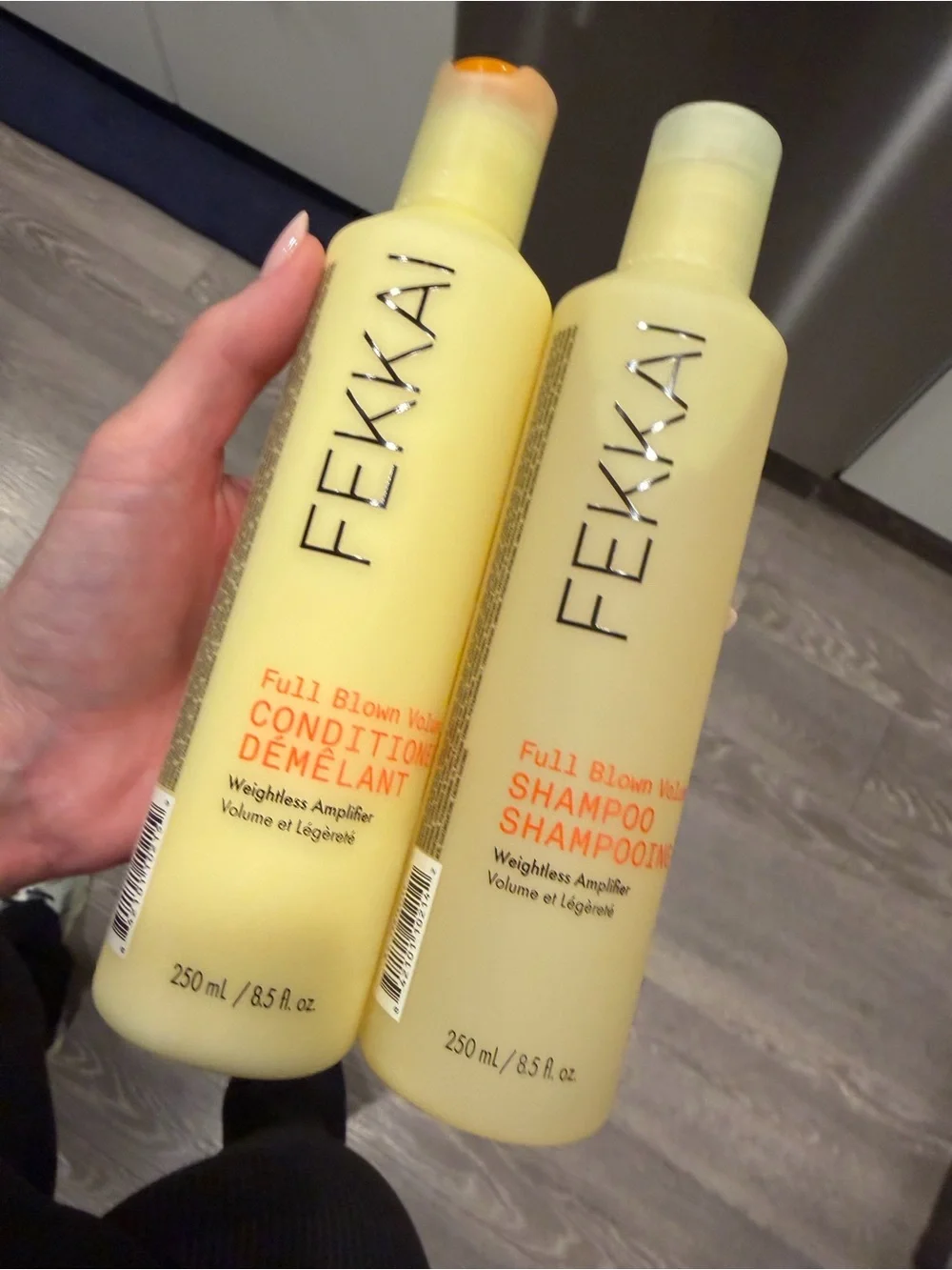 Fekkai Full Blown Volume Shampoo & Conditioner Set – Yellow